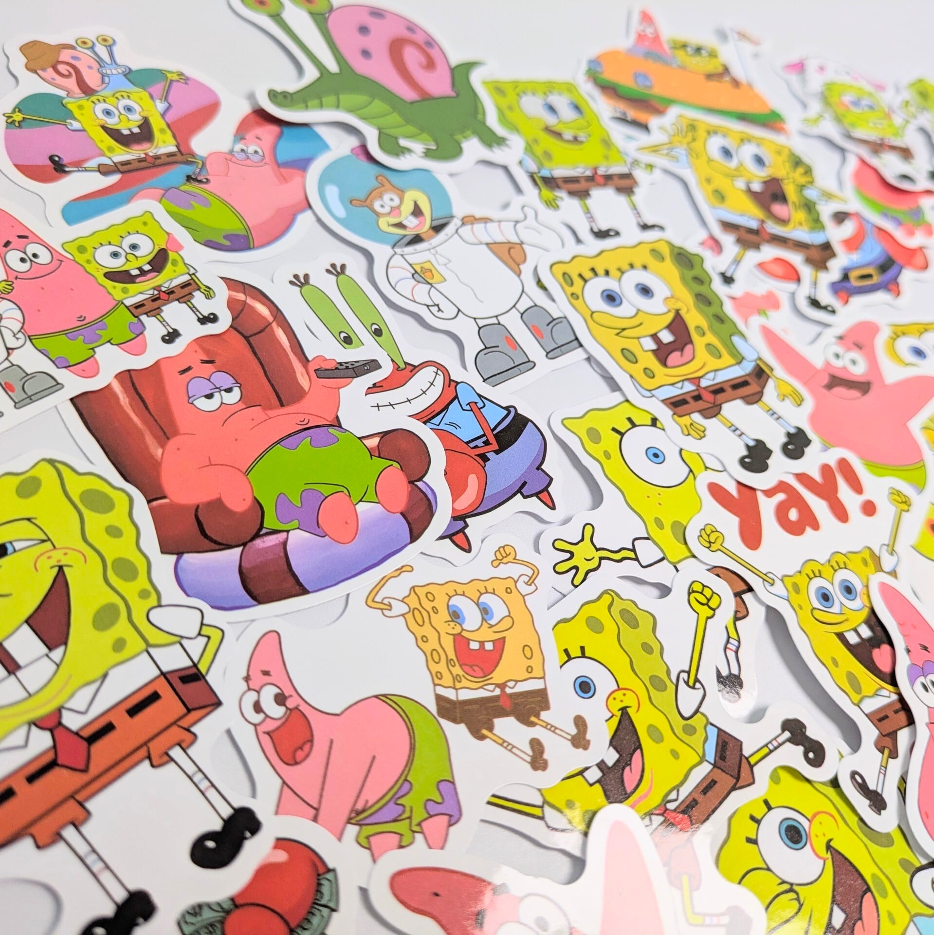 送料無料！【 SpongeBob / スポンジボブ 】STICKER（ステッカー）55枚