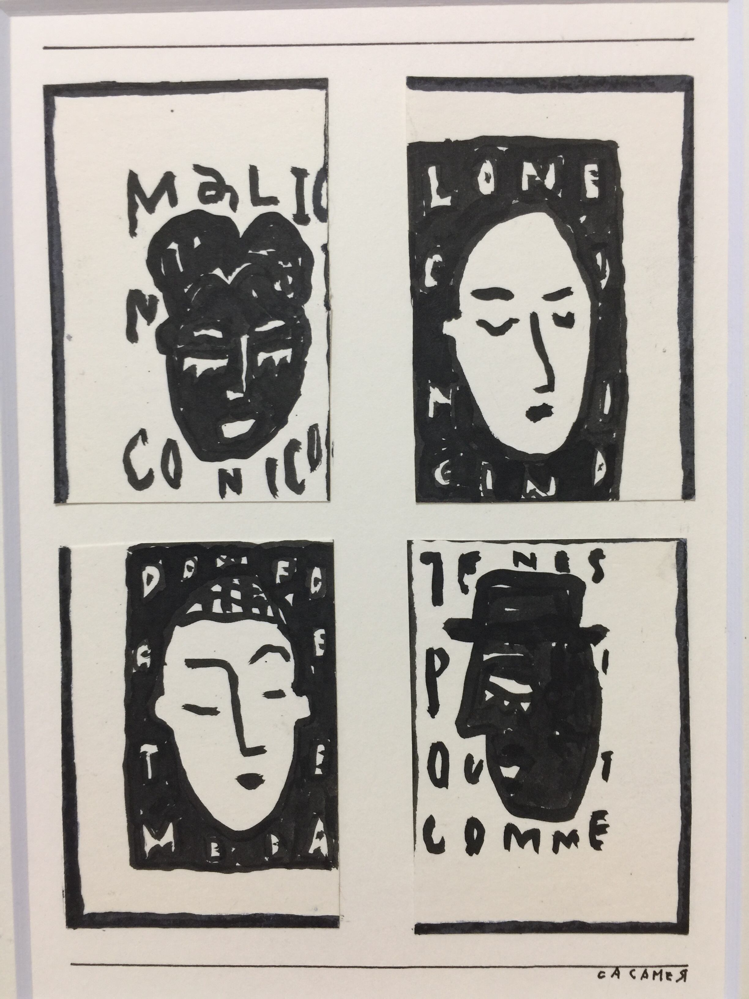 題名:すきっぷ　絵画 約45㌢✖️45㌢✖️0.8㌢ ささめやゆき「四つの風情」 | selfsoart