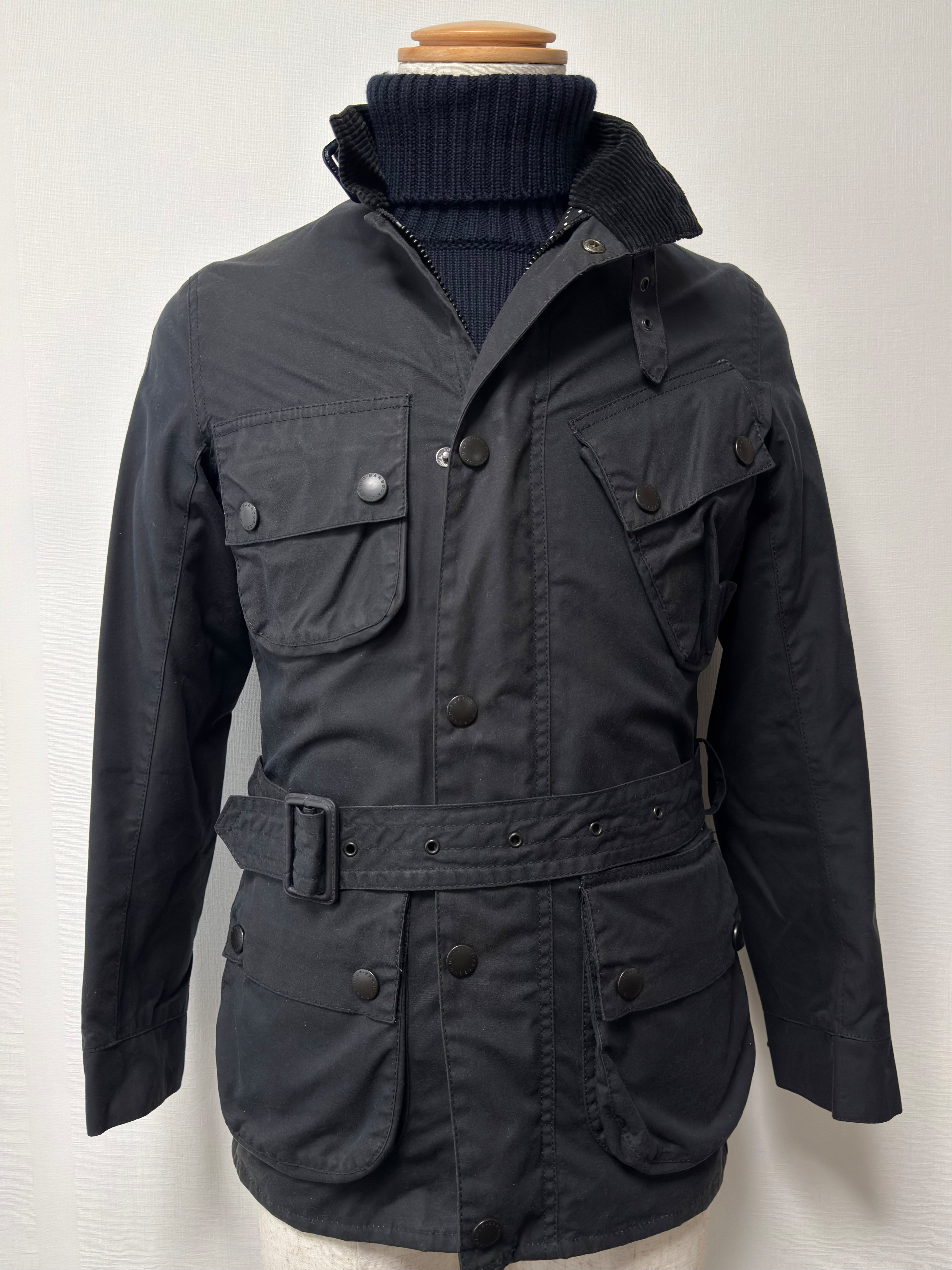 エディフィス別注バブアー インターナショナル　34 Barbour バブアービデイル34 【美品】バブアー インターナショナルSL