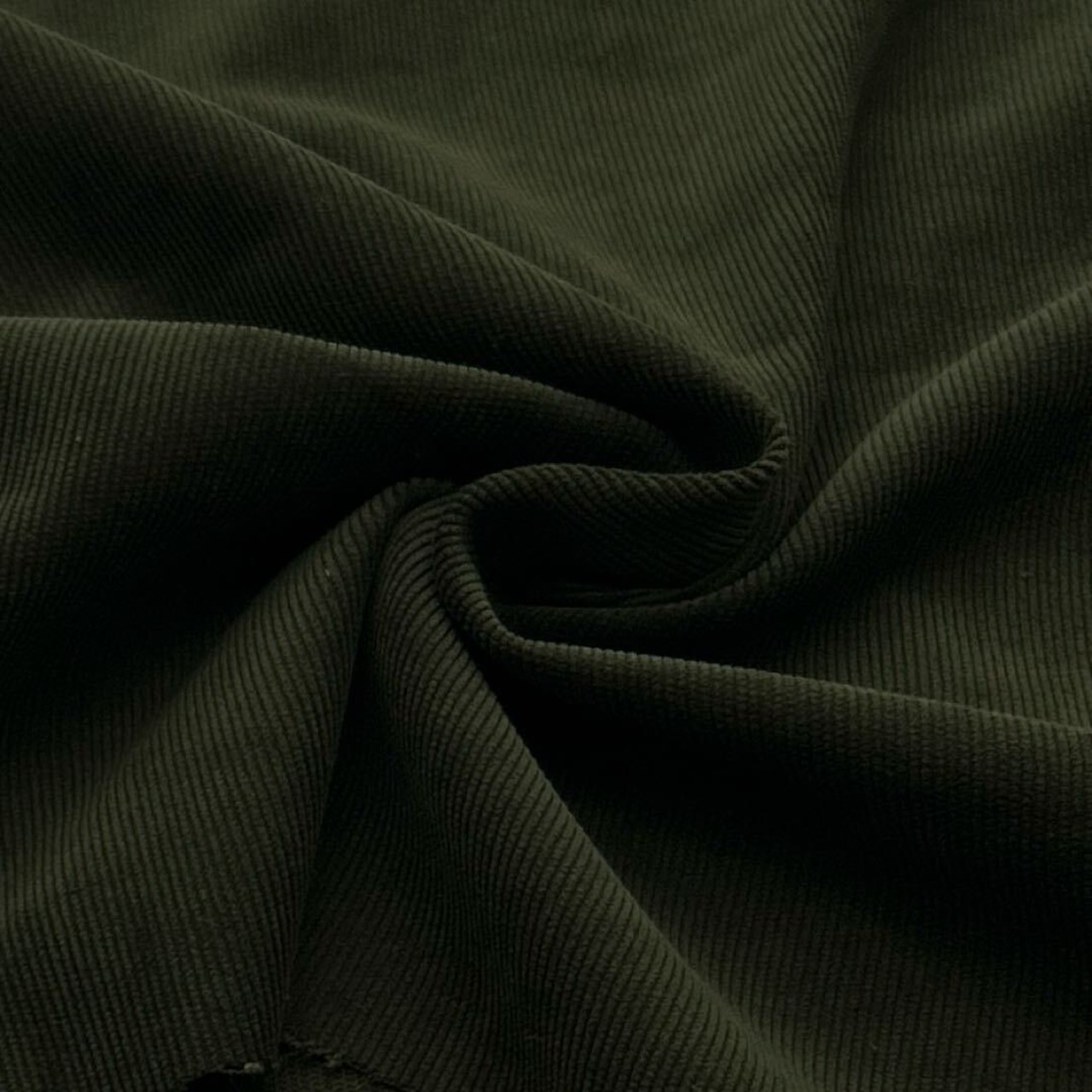 ★NY858◆90cｍ◆ラスト1点！綿ポリエステル混ハイブリッドコーデュロイ生地◆カーキ