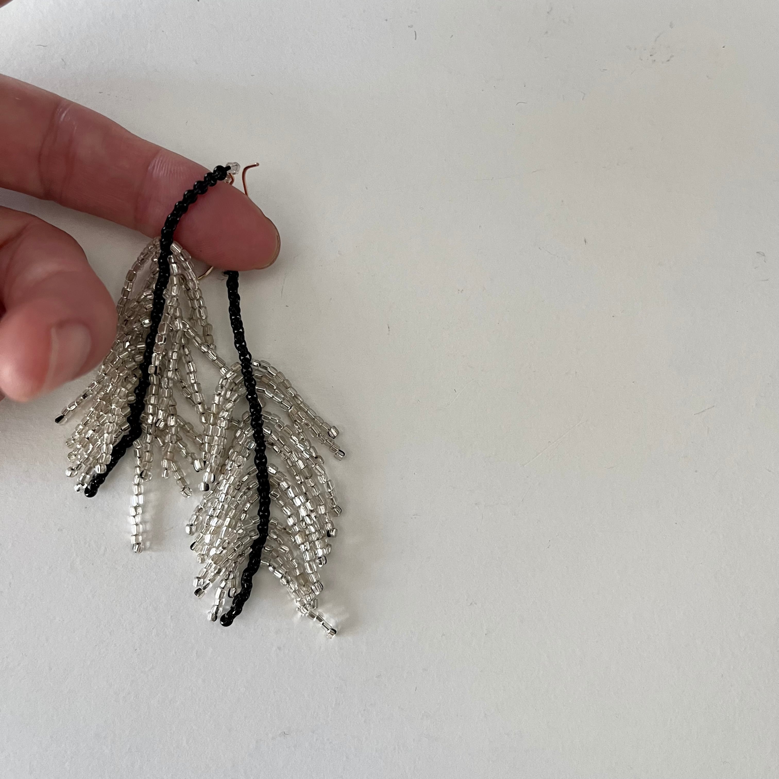 ピアス#silver feather