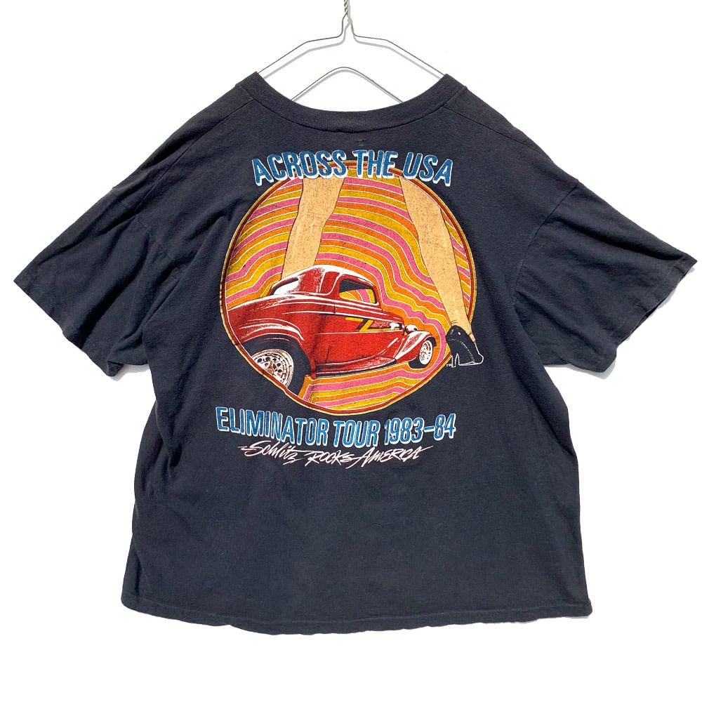 ZZ Top [ZZ Top] Vintage Tour T-shirt [Eliminator Tour 1983s