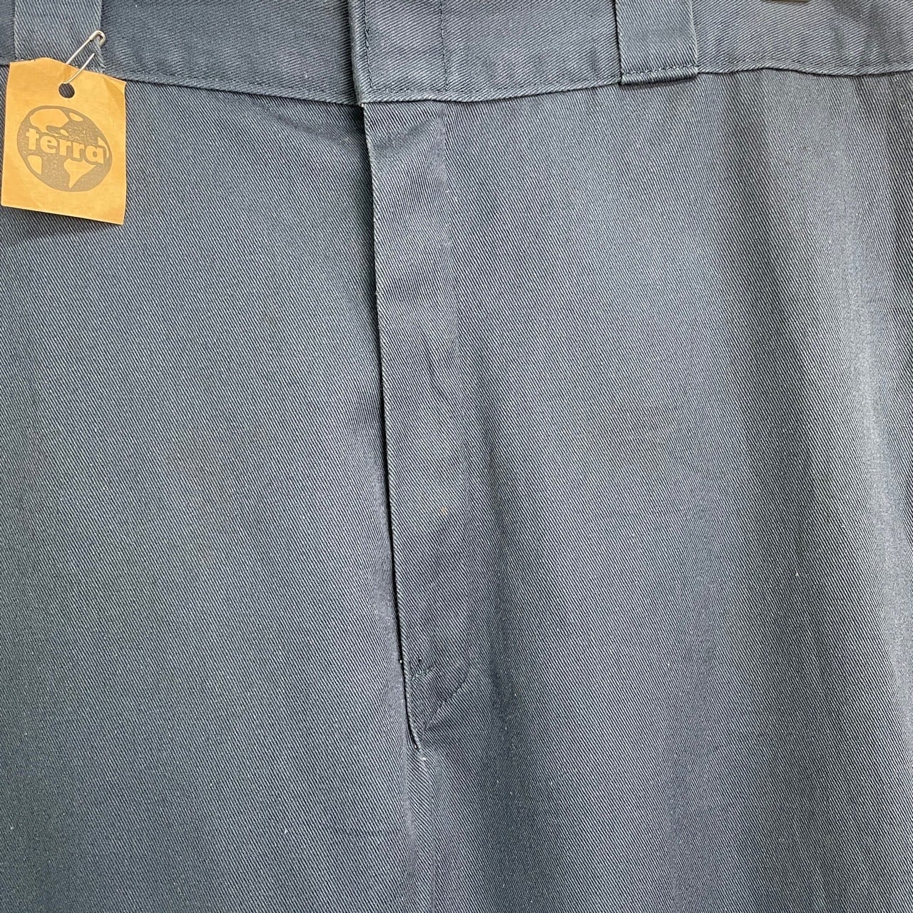 90s USA製 Dickies 874 ワークパンツ 青 ブルー ヴィンテージ 古着 90