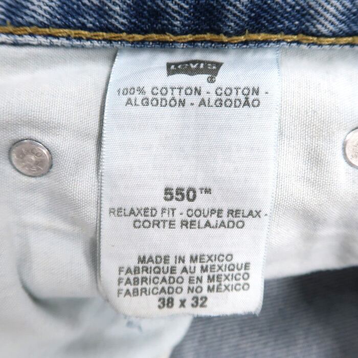 古着 リーバイス Levi's 550 デニムパンツ ジーンズ ジーパン サイズ