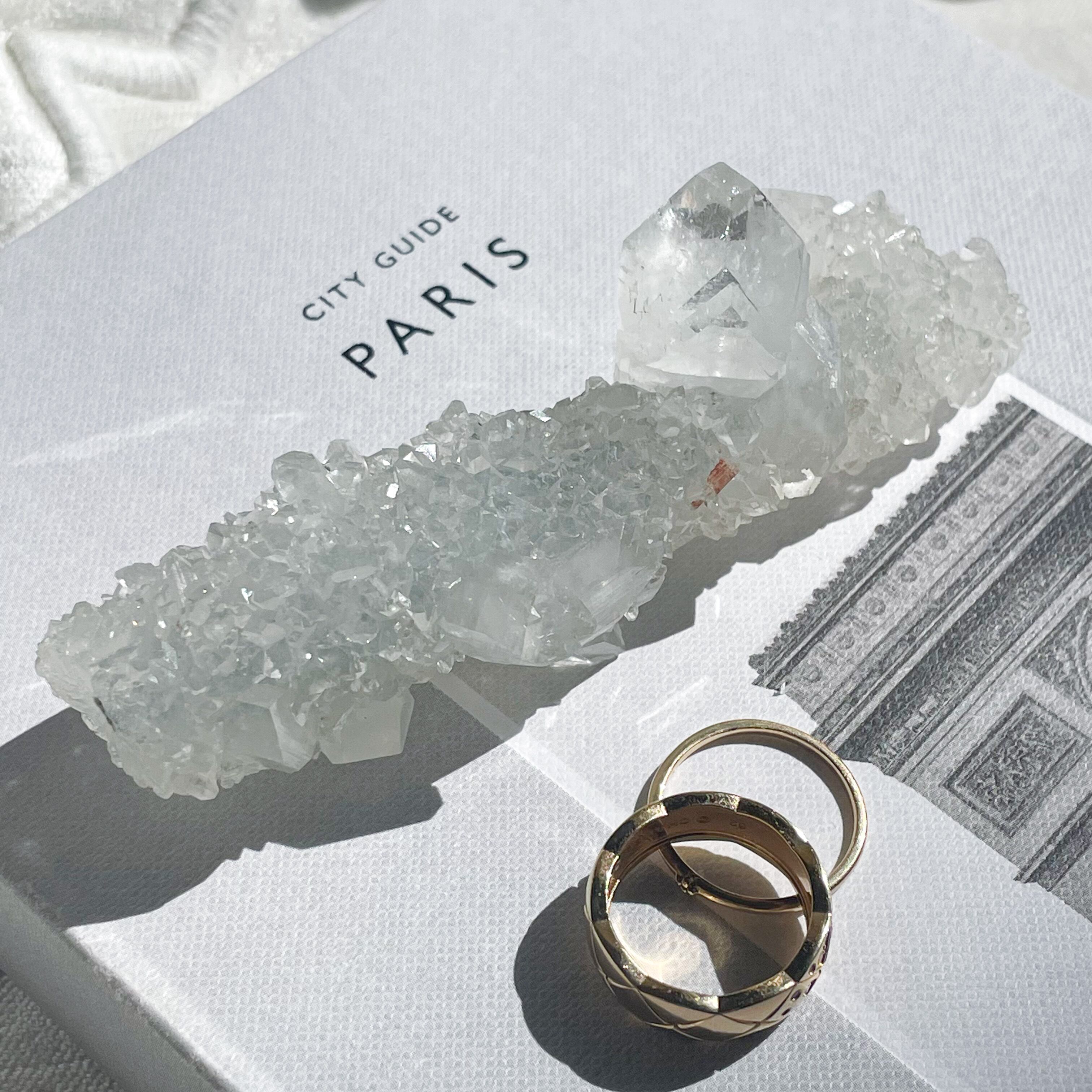 Apophyllite Cluster ✧ アポフィライト 4