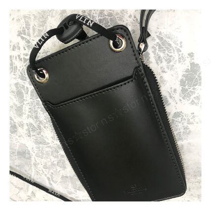 VALENTINO ヴァレンティノ ロゴ ネックフォルダー ウォレット VALENTINO ヴァレンティノ ロゴ ネックフォルダー ウォレット