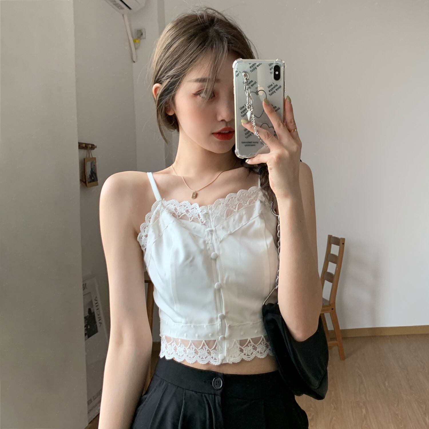 ホワイトレースサマースリム 夏物 ドラファッションホール17957603657