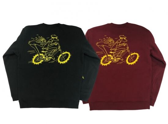 PNCK FLOCK PRINT CREW SWT. （ パンケーキ フロックプリント クルーネック スウェット ) / PANCAKE パンケーキ   CONTROLLER COMPANY OFFICIAL ONLINE STORE