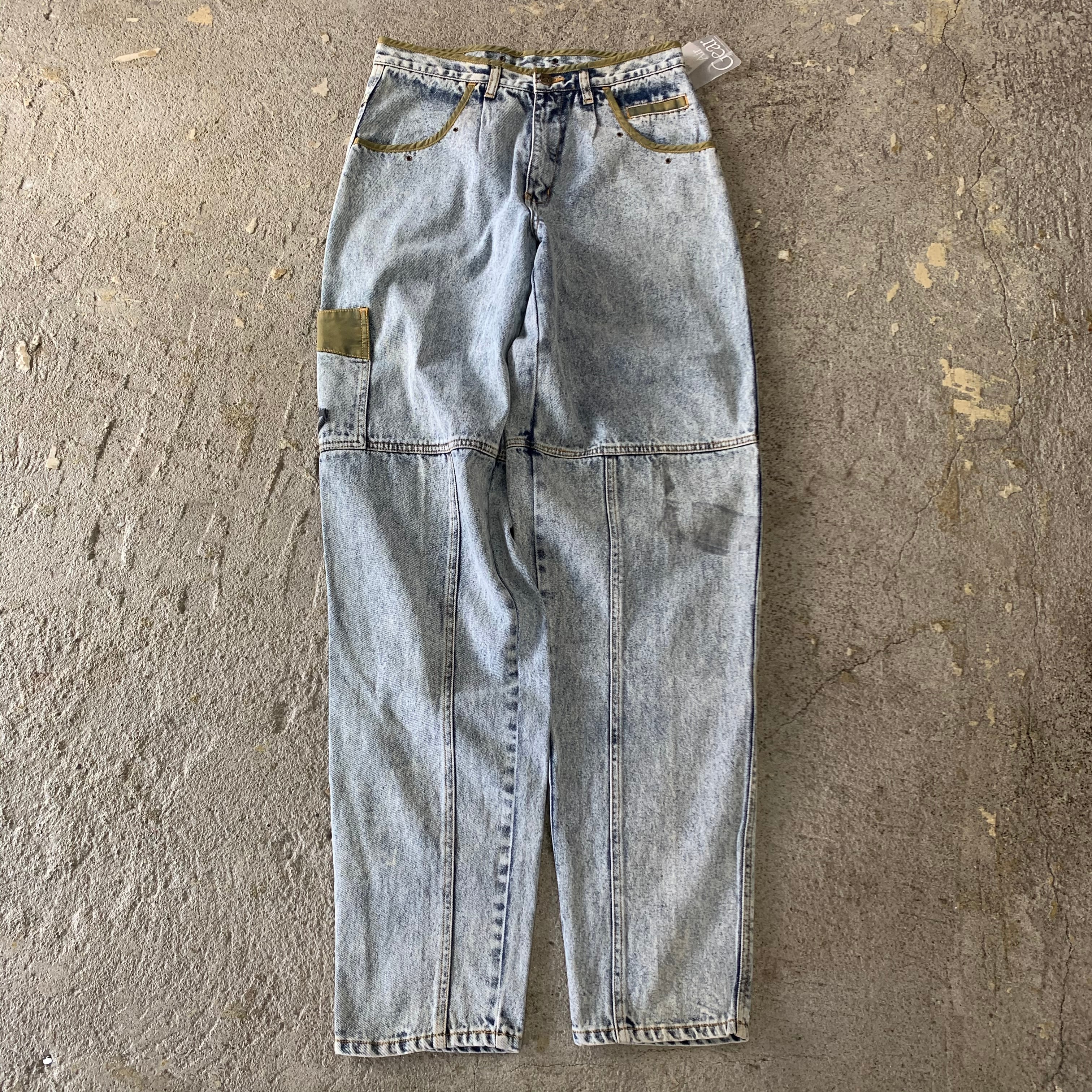 dead stock!! 90s Lee air gear denim pants | What