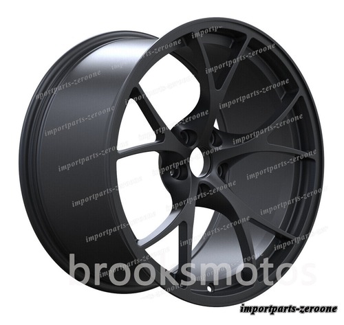 アルファロメオ ジュリア QV 19インチ スタッガー フォーグ ホイール 19x8.5 19x10 サテンブラック -BRN-11995