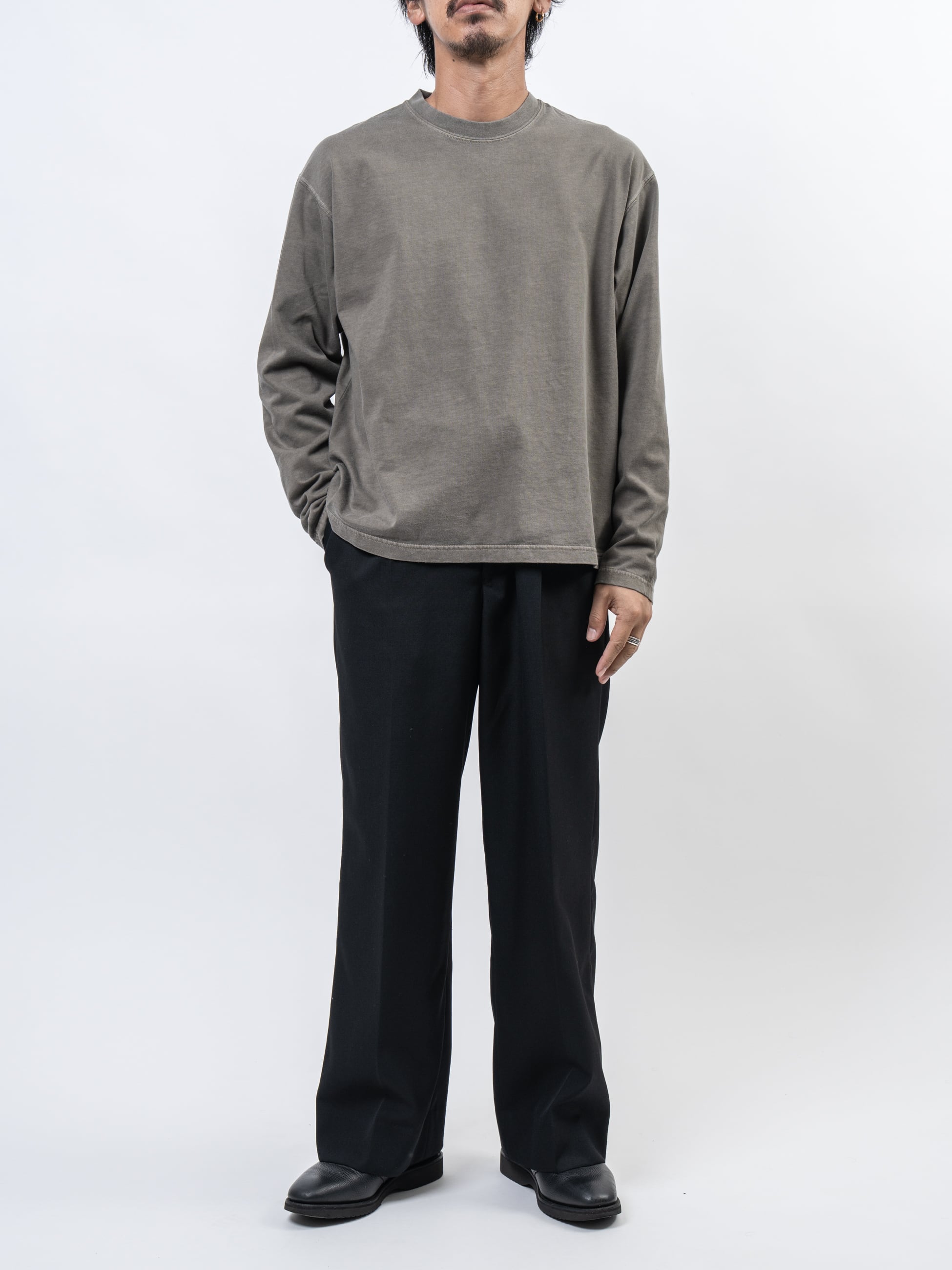 OVY Pigment Dyed Relax Fit Tシャツ グレー Pigment Dyed Relax Fit T