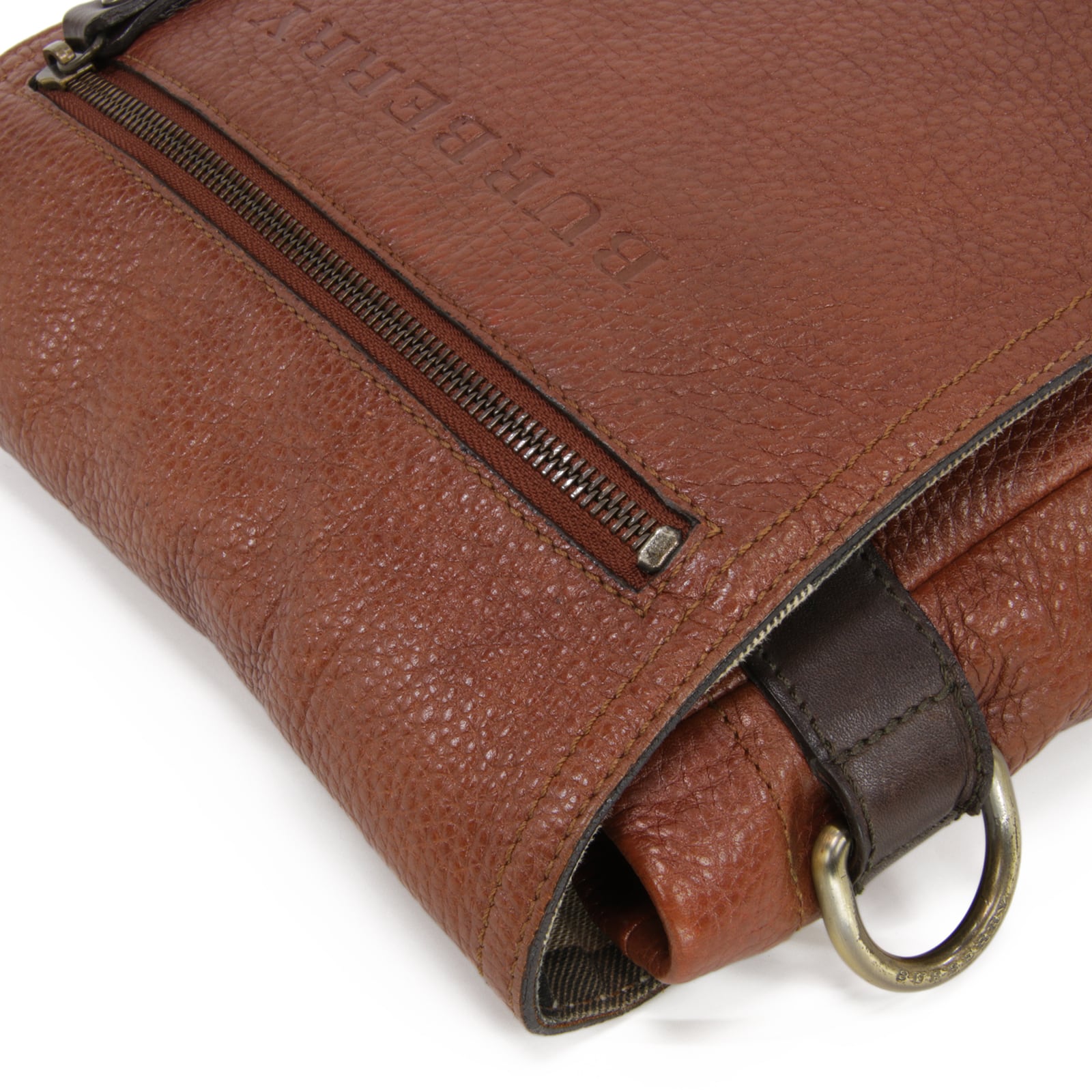 本物 送料無料 バーバリー ショルダーバッグ メンズ レディース 茶色