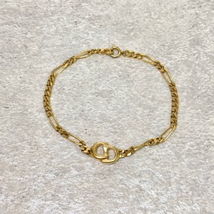 Christian Dior ディオール ロゴ ブレスレット ゴールド アクセサリー 4737-202112