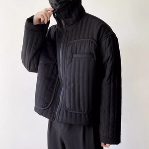 Quilted Stand Collar Jacket【TR3321】