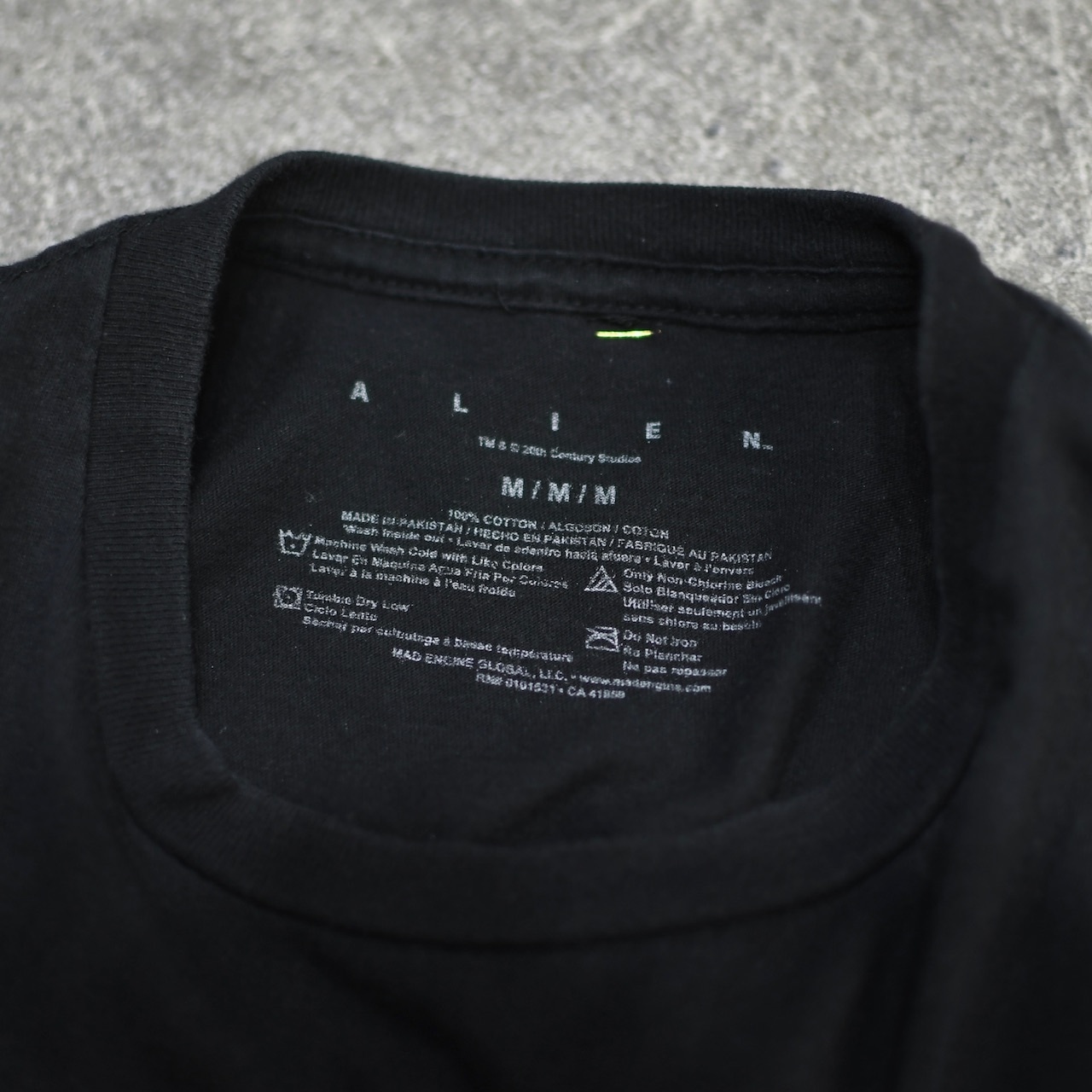 ALIEN print tee