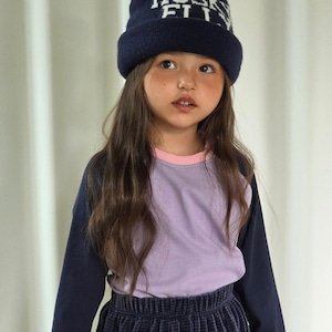 【2点送料無料】«予約»«ジュニアサイズあり»«elly molly» カラーラグラントップス 3colors