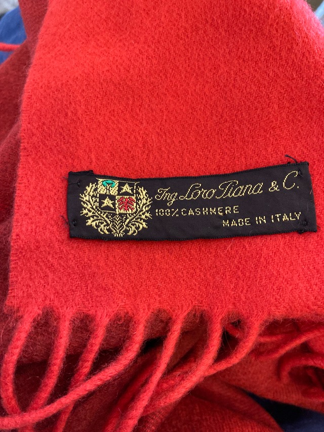 Made in Italy Loro Piana 100% Cashmere Scarf
