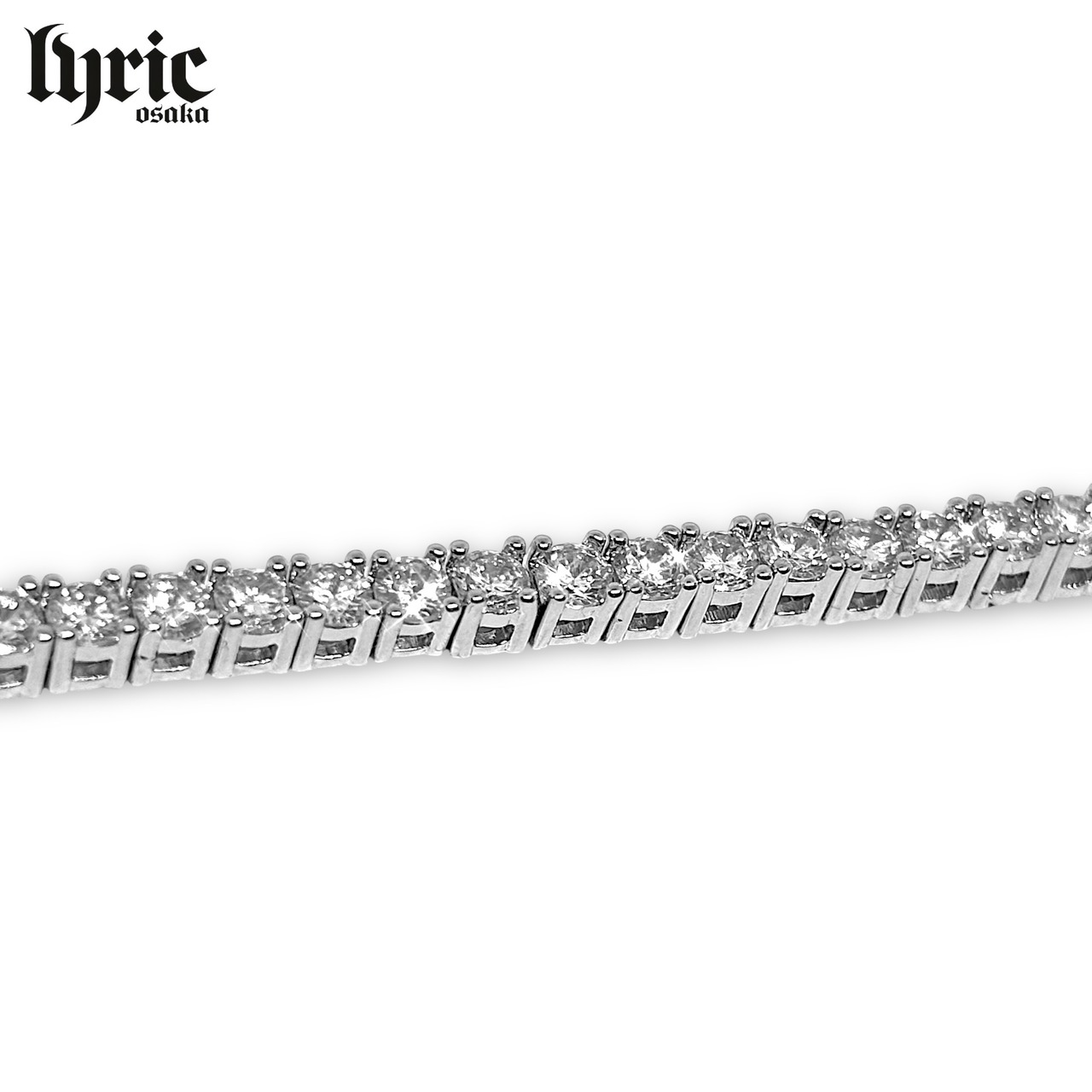 3mm 20cm luxury tennis bracelet silver
