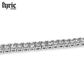 3mm 20cm luxury tennis bracelet silver