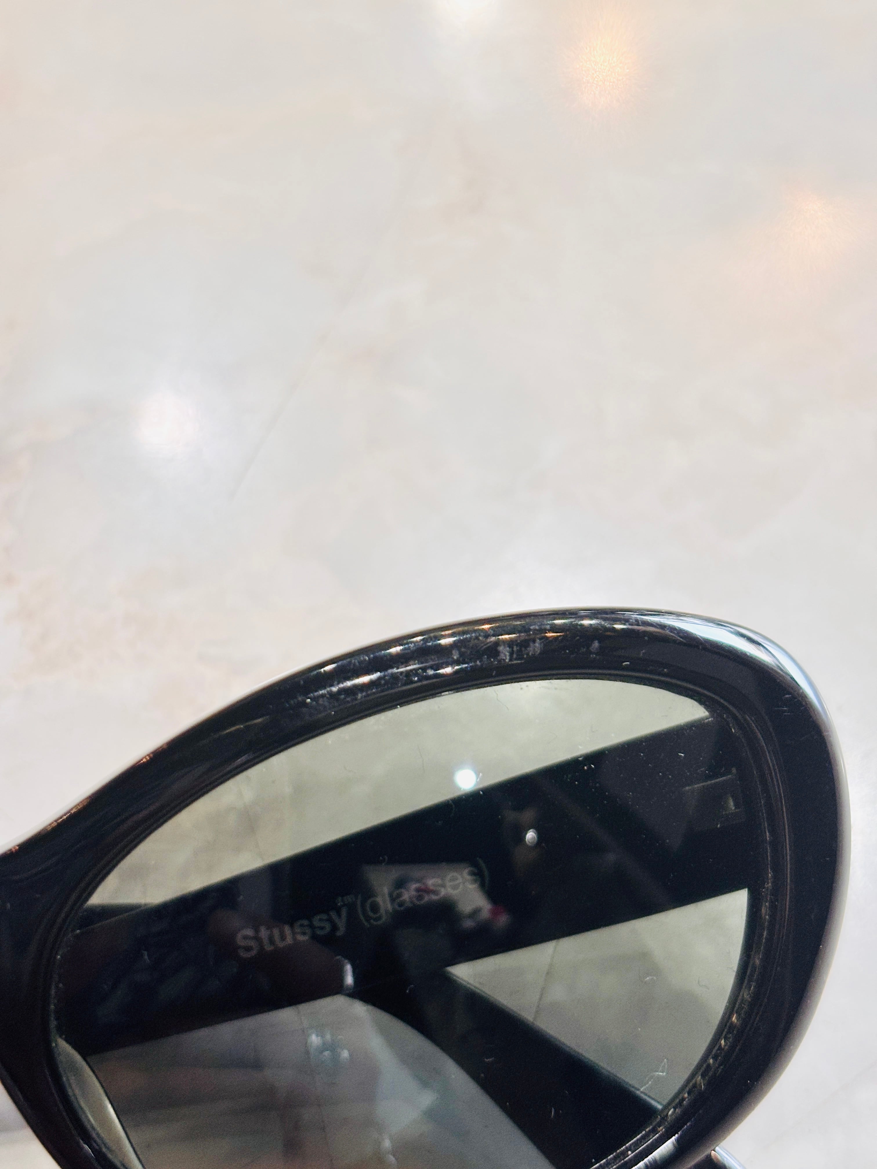 00s OLD STUSSY/Sunglasses/CINDY/サングラス/アイウェア/ブラック