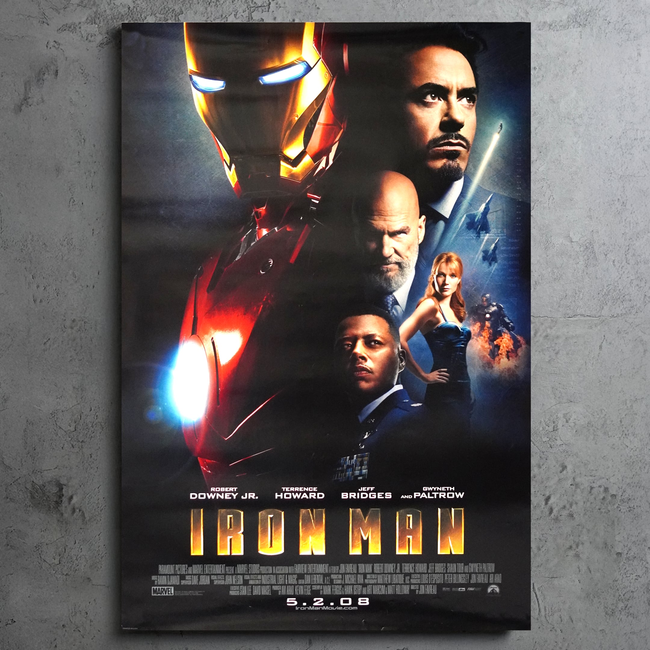 2008 / Iron Man / US one sheet poster D/S / 686 × 1016mm【PO00000290014】