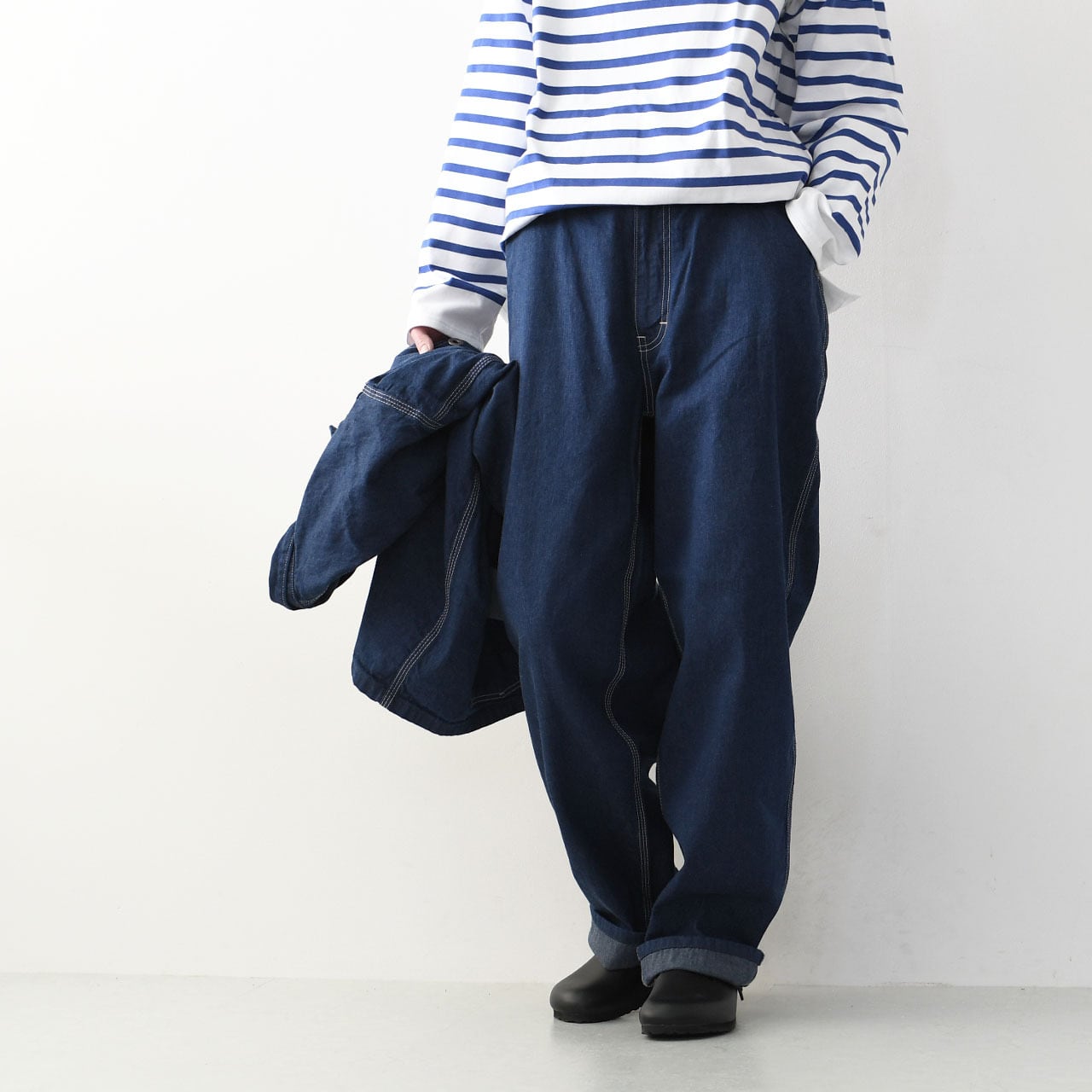 EMON [エモン] SHAGA(10D) [EMM-HN-PAKS001-10D] デニムパンツ