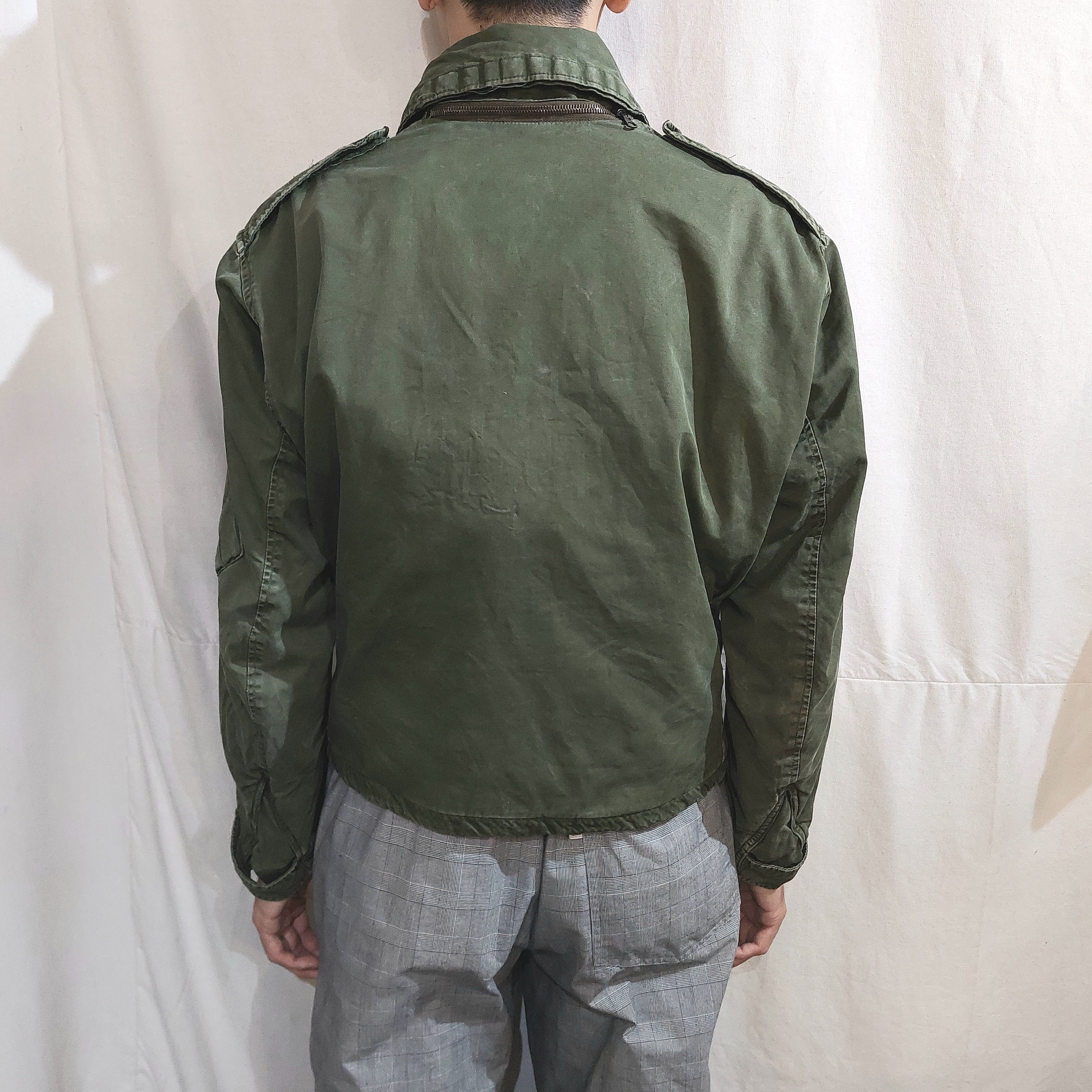 80s British Royal Air Force MK3 Flight jacket [l-304-2] イギリス軍