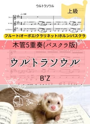 ウルトラソウル*木管5重奏バスクラ版