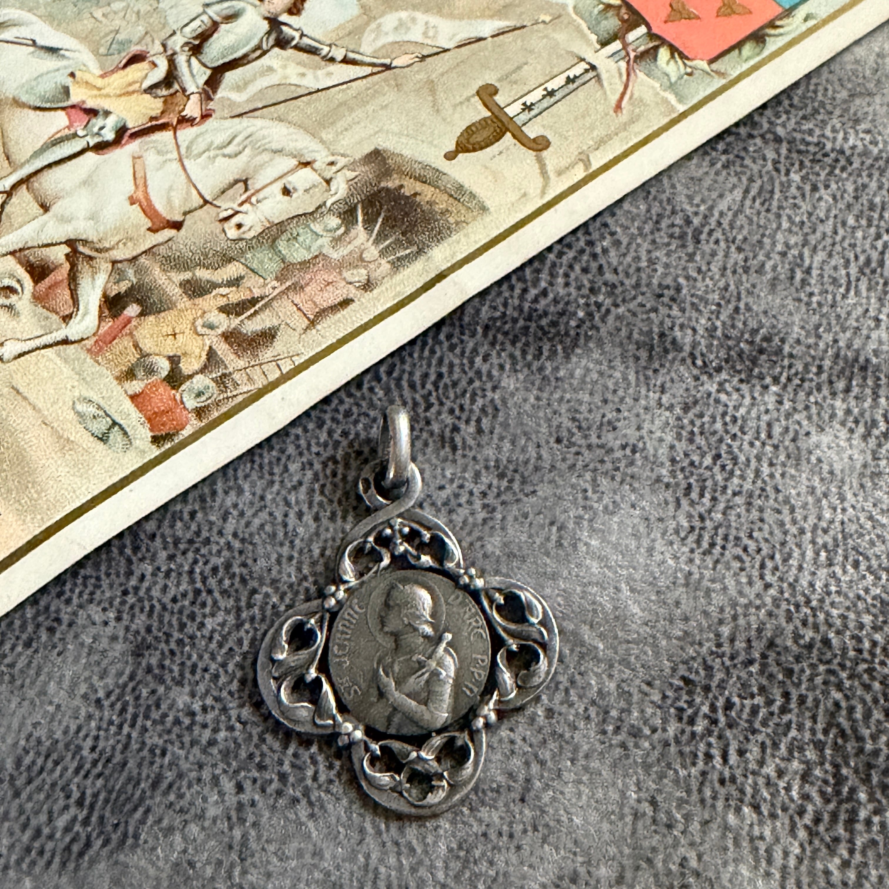 シルバー系 | Antique medaille Mary
