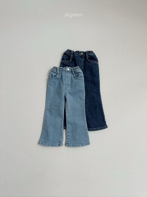 【予約】digreen Bootcut denim pants