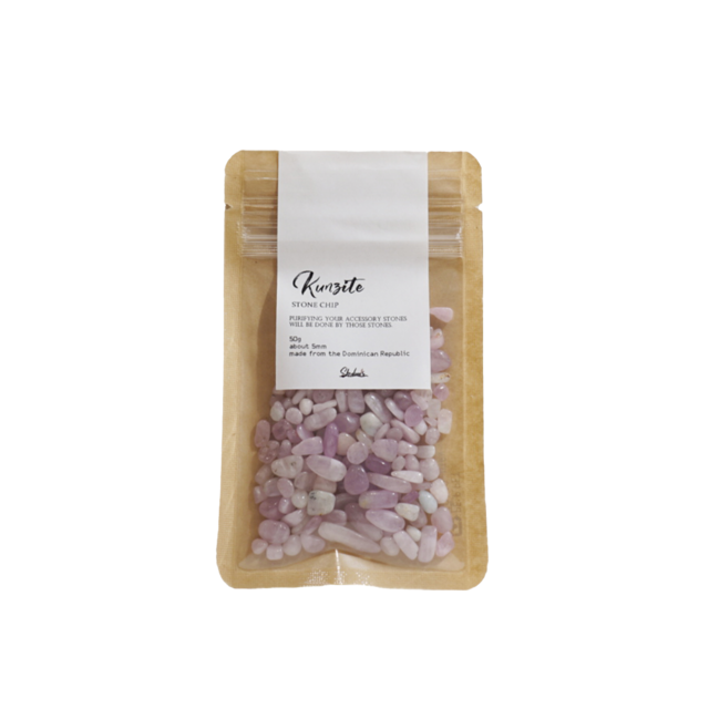 Stone chip -Kunzite-