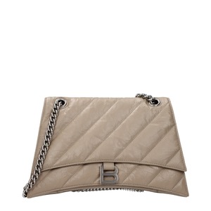 【新品】BALENCIAGA バレンシアガ レディース ショルダーバッグ レザー ベージュ 716393210J02906