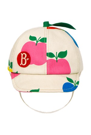 [BEBE DE PINO] All over colorful apple baby denim ball cap 正規品 韓国ブランド 韓国ファッション 韓国代行 韓国通販 ベベドピノ bebedepino 日本 店舗 韓国 子供服