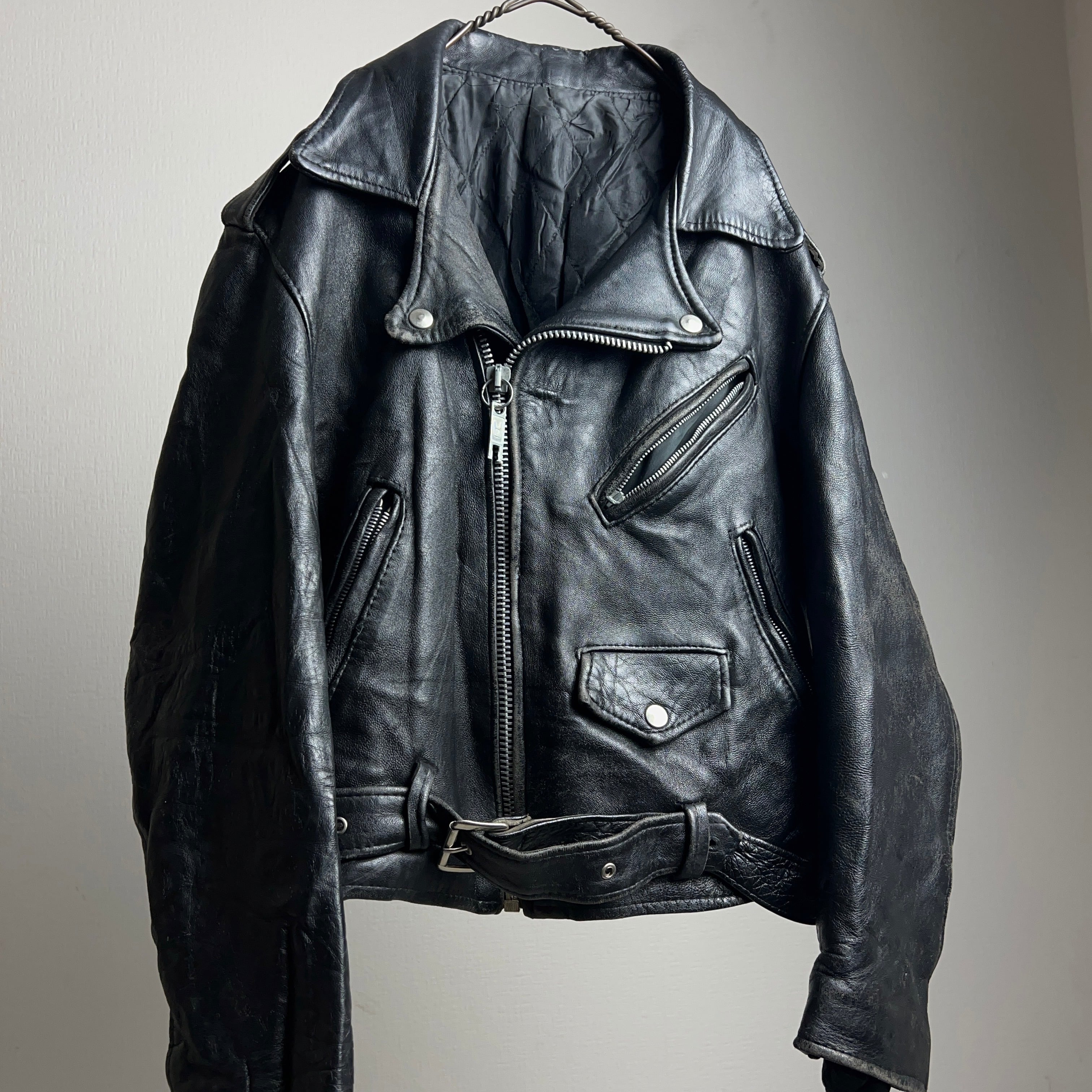 Lamb Leather Double Riders Jacket ラムレザー ダブルライダース 