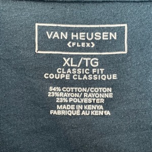 【VAN HEUSEN】ビッグサイズ ポロシャツ XL 胸ポケット ヴァンヒューゼン US古着 アメリカ古着