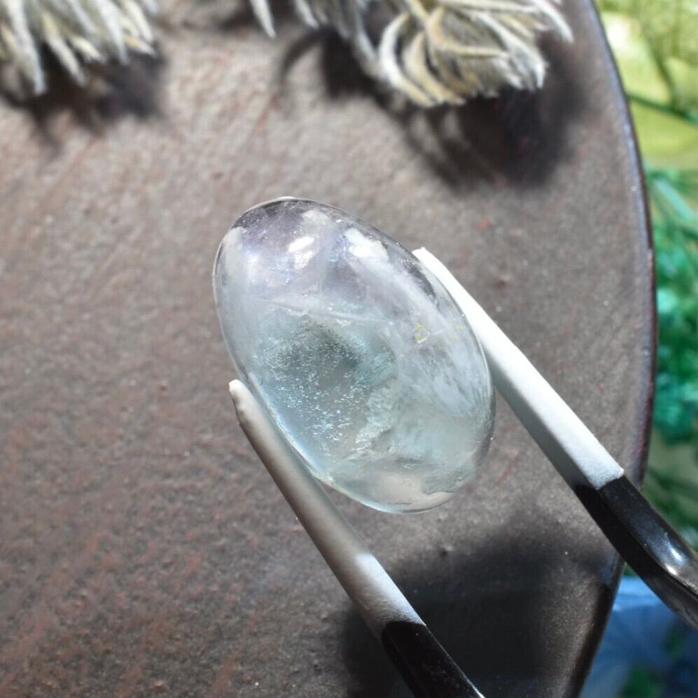 《えびあ作品》エンジェルフェザーinフローライト ルース 中国産 H