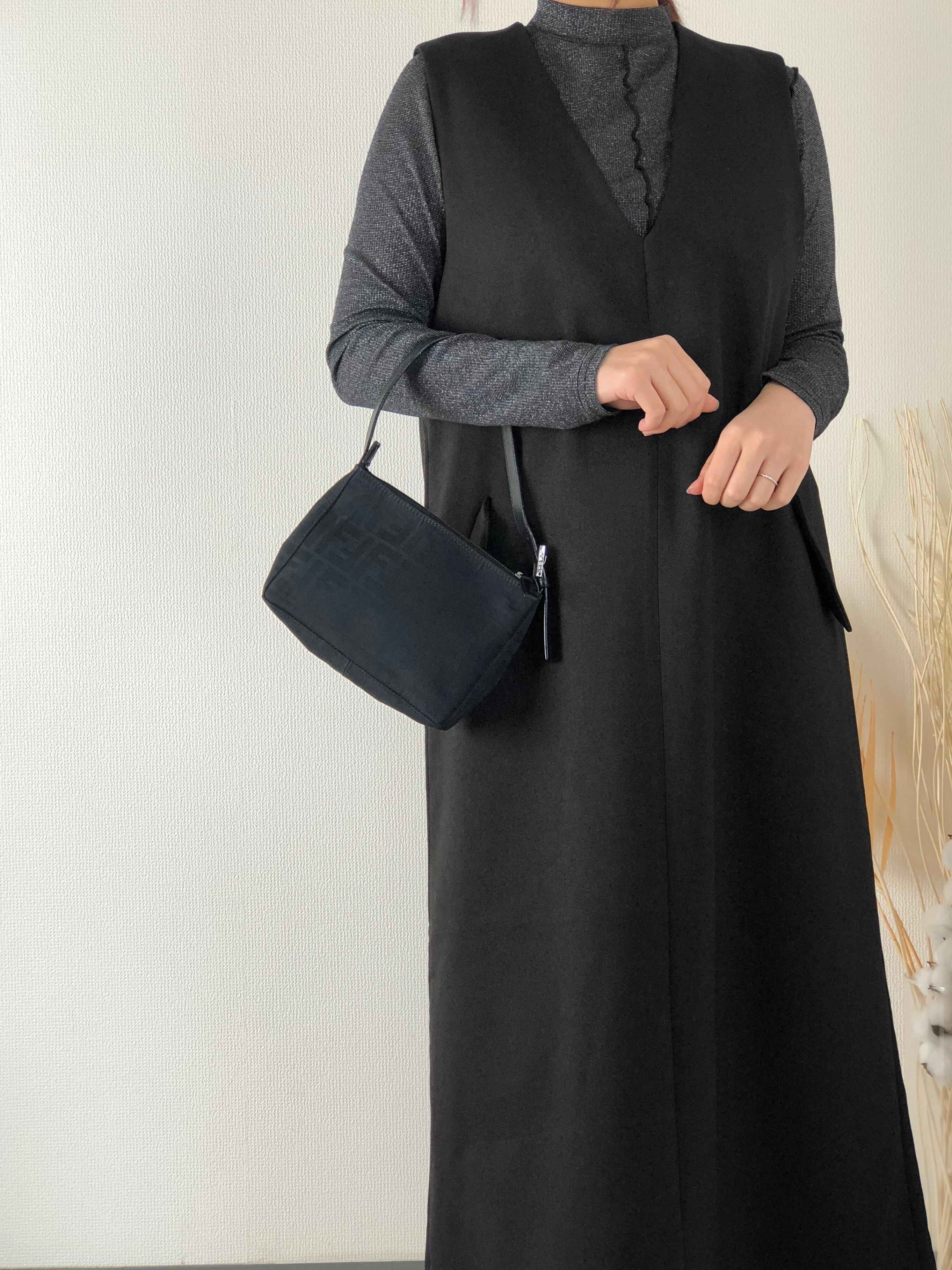 FENDI フェンディ ズッカ ジャガード ホーボーバッグ ミニバッグ  