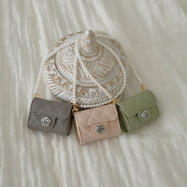 【予約】[seenii] sisi bag (silver rose / 3colors)