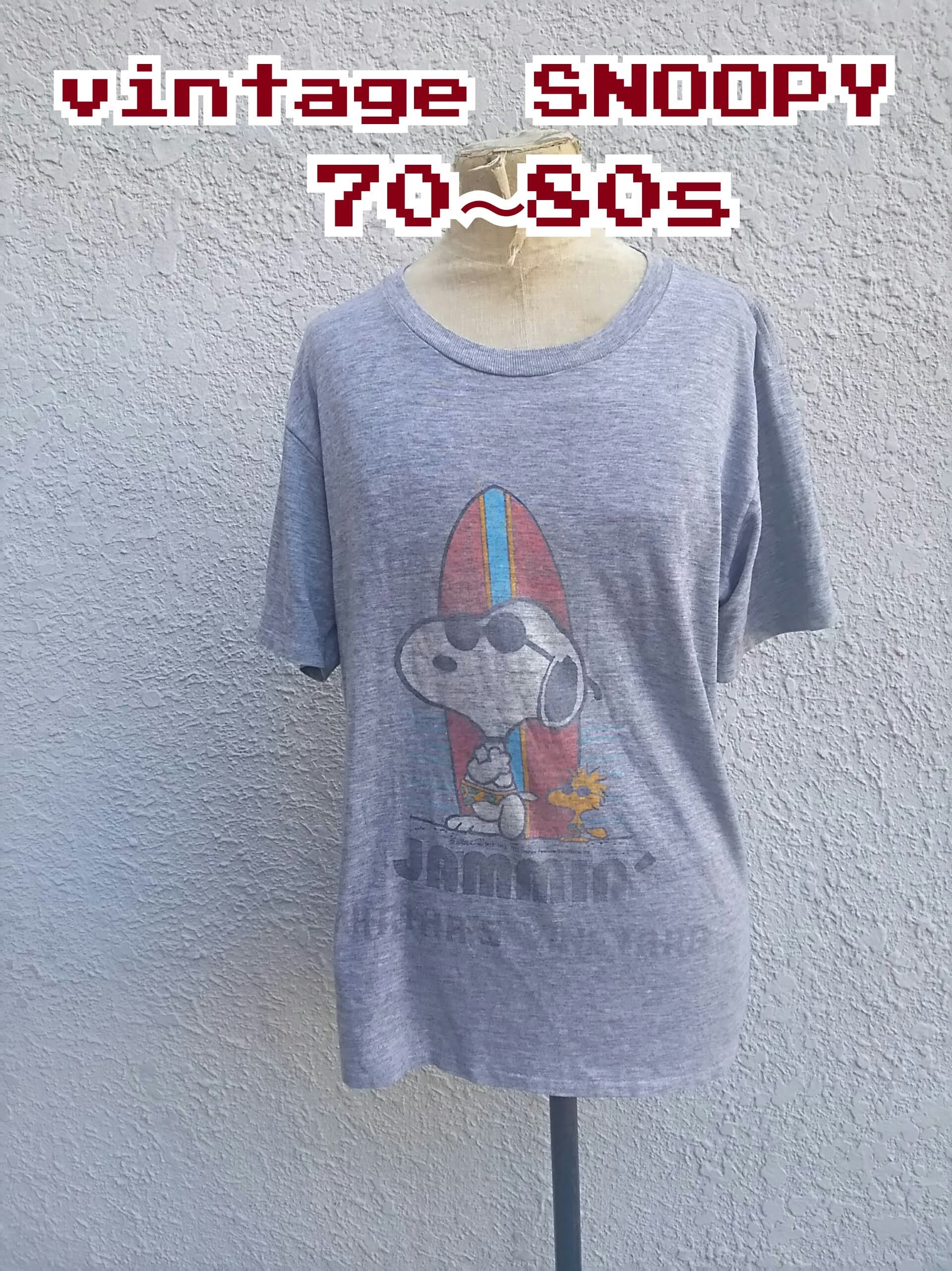 snoopy スヌーピー　ARTEX社製　ビンテージ　Tシャツ　80s 90s