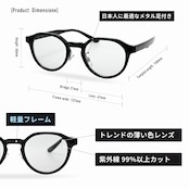 #AIRGRAM / GOLF&CITY サングラス /(形:ユニクラウンパント 色:ブラック レンズ:ライトグレー) / TPGC-5048-1