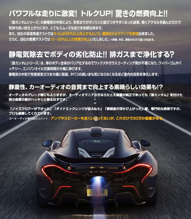 激カンタム・パワーランナーMAX イオンブラックグリース付き 燃費向上、パワー、トルクアップ！トラック、バス、大型特殊車両に最適!!