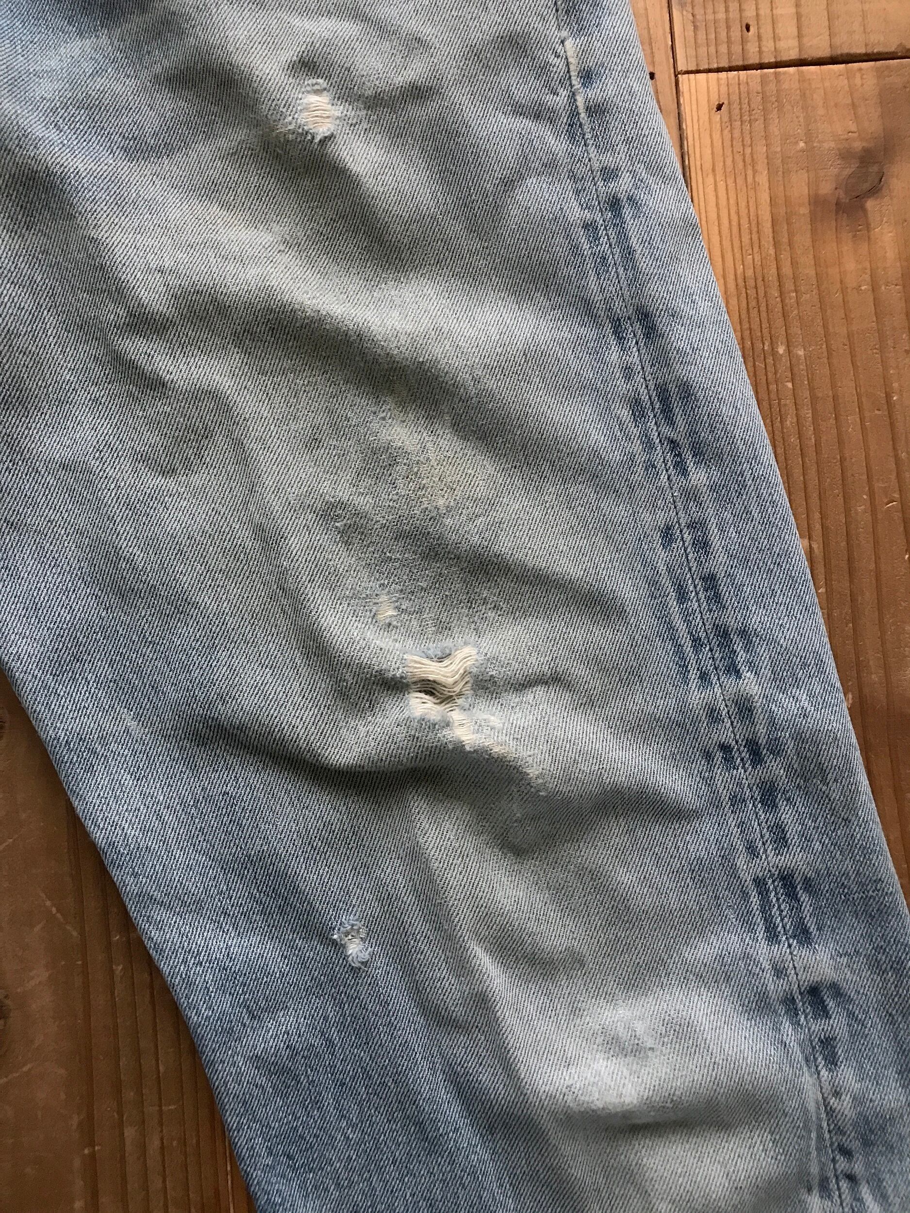 70's Levi's 501 66後期　2ボタン　リペア跡多数