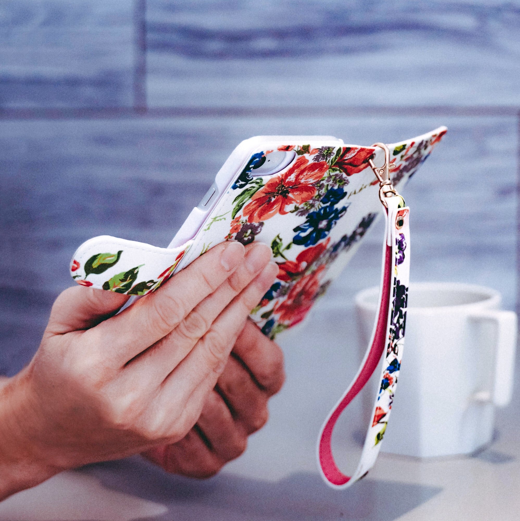 手帳型スマートフォンケース | pink india LABORATORY(ピンク