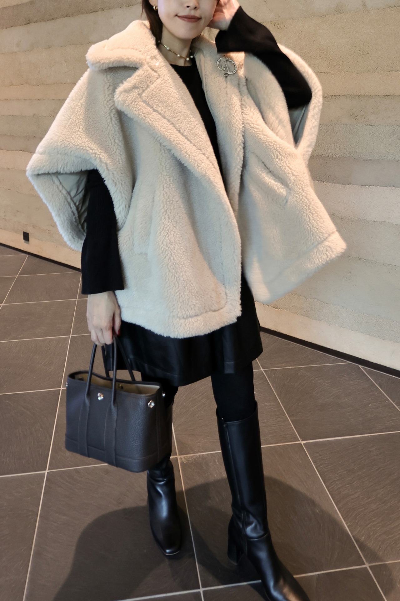 【予約商品】Teddy Boa Cape Coat
