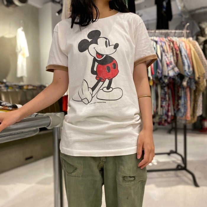 70s Disney　ディズニー　ミッキーマウス　Tシャツ