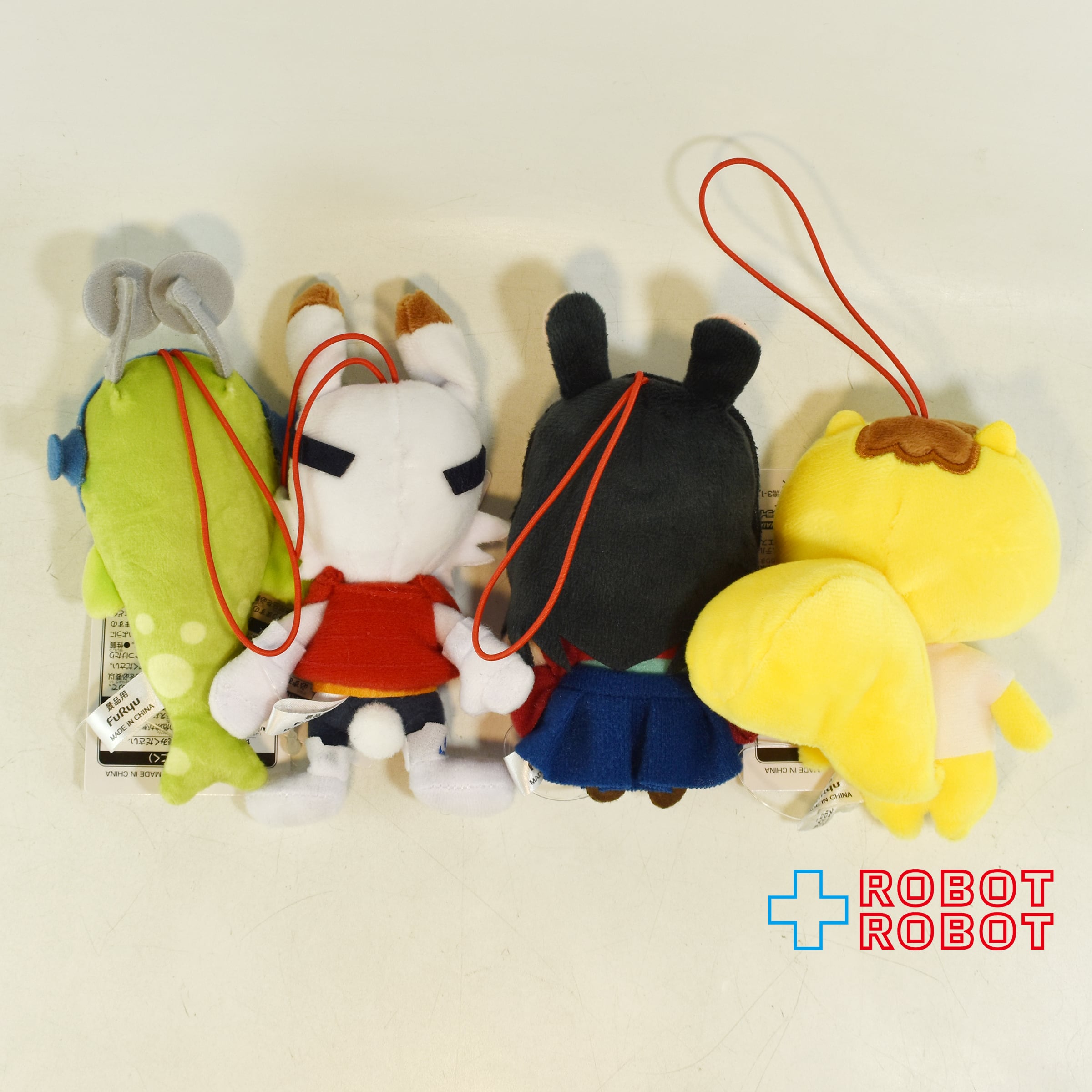 4個セット　コンプセット　サマーウォーズ　マスコット　ぬいぐるみ フリュー サマーウォーズ ぬいぐるみマスコット 全4種セット 紙タグ