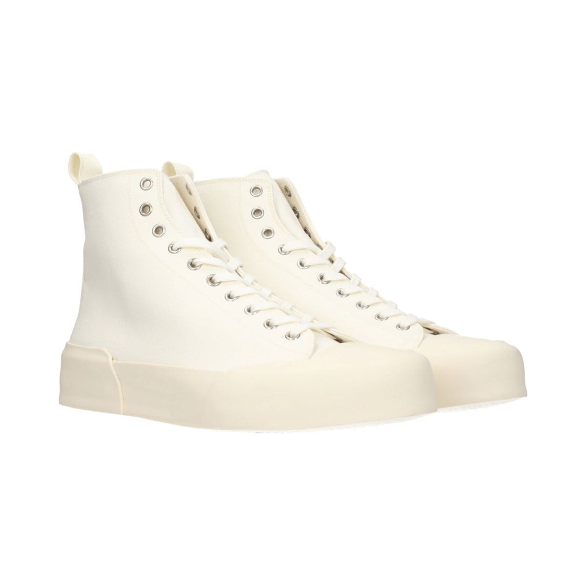 JIL SANDER ジルサンダー メンズ スニーカー ファブリック ベージュ
