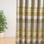 アナ　遮光裏地付き2重カーテン