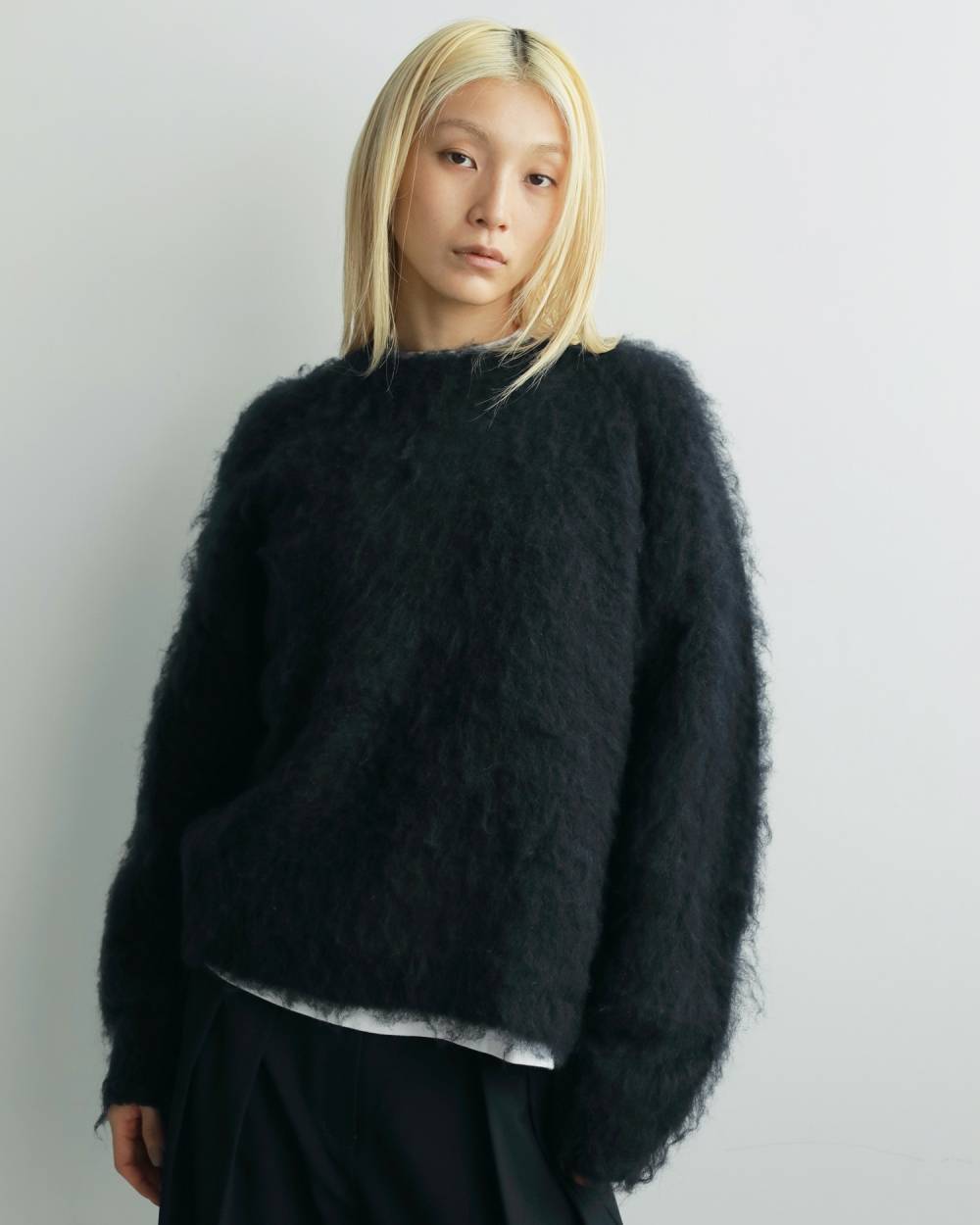anuke アンヌーク Brashed Knit Pullover 62520523 | ANERCA & L.I.V