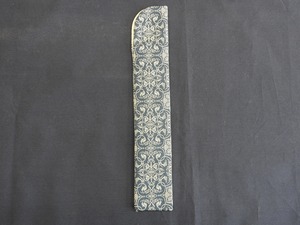 京風庵大むら　7寸5分用扇子袋(龍村美術織物)　葡萄唐草文錦